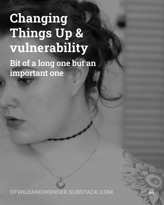 Changing Things Up & vulnerability
