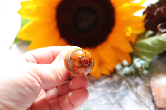 Wooden Acorn keyring - Of Wild and Wonder
