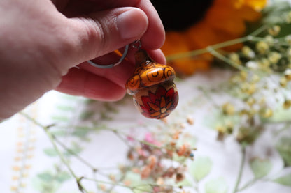Wooden Acorn keyring - Of Wild and Wonder