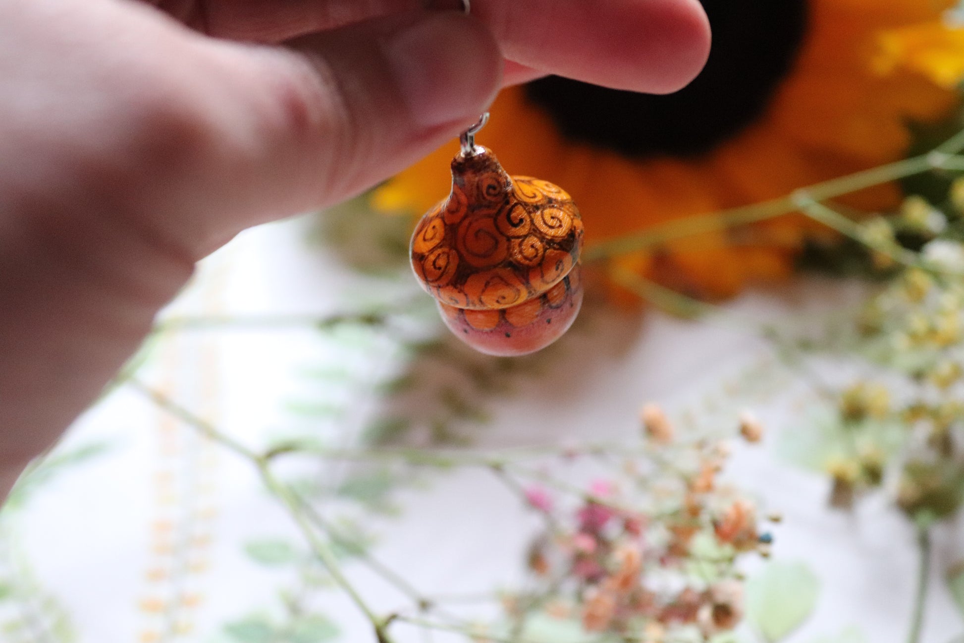 Wooden Acorn keyring - Of Wild and Wonder