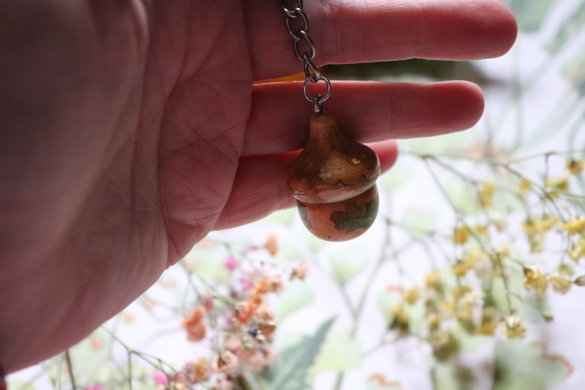 Wooden Acorn keyring - Of Wild and Wonder